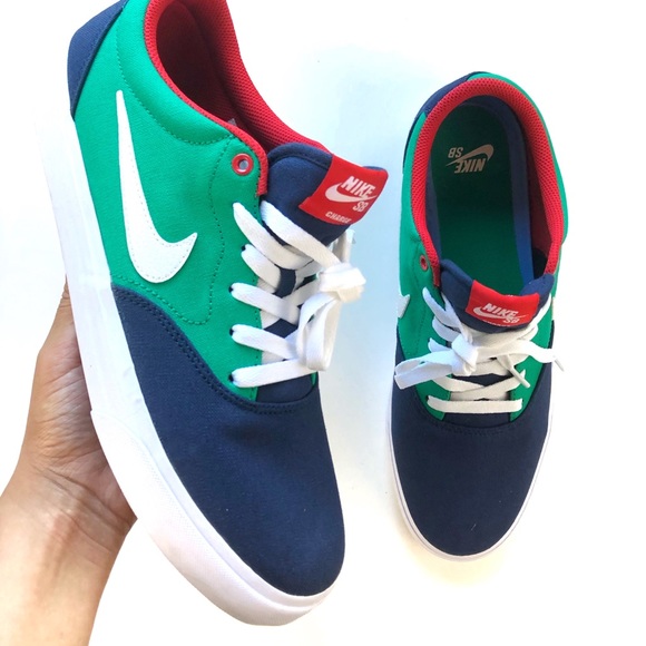 nike sb blue red